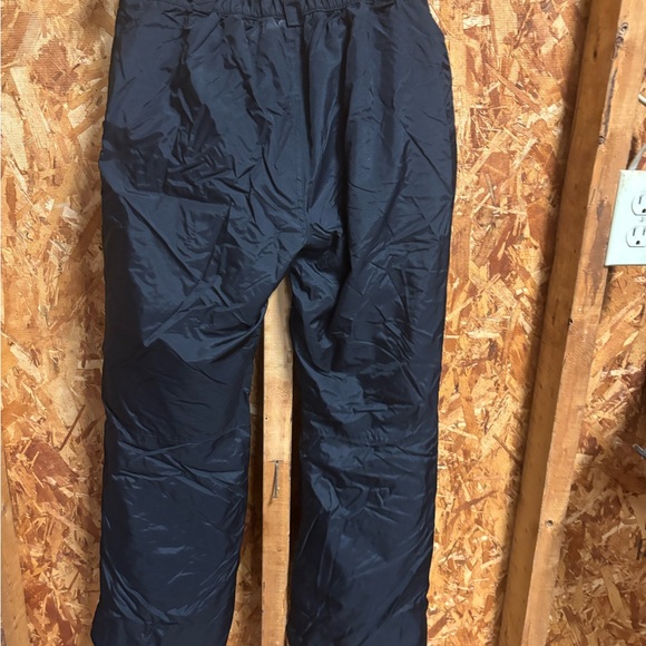 Kids Black Insulated Ski Pants - Picture 6 of 7
